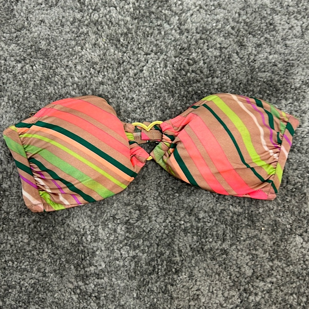 Victoria Secret Swim Bandeau Bikini Top Size Small